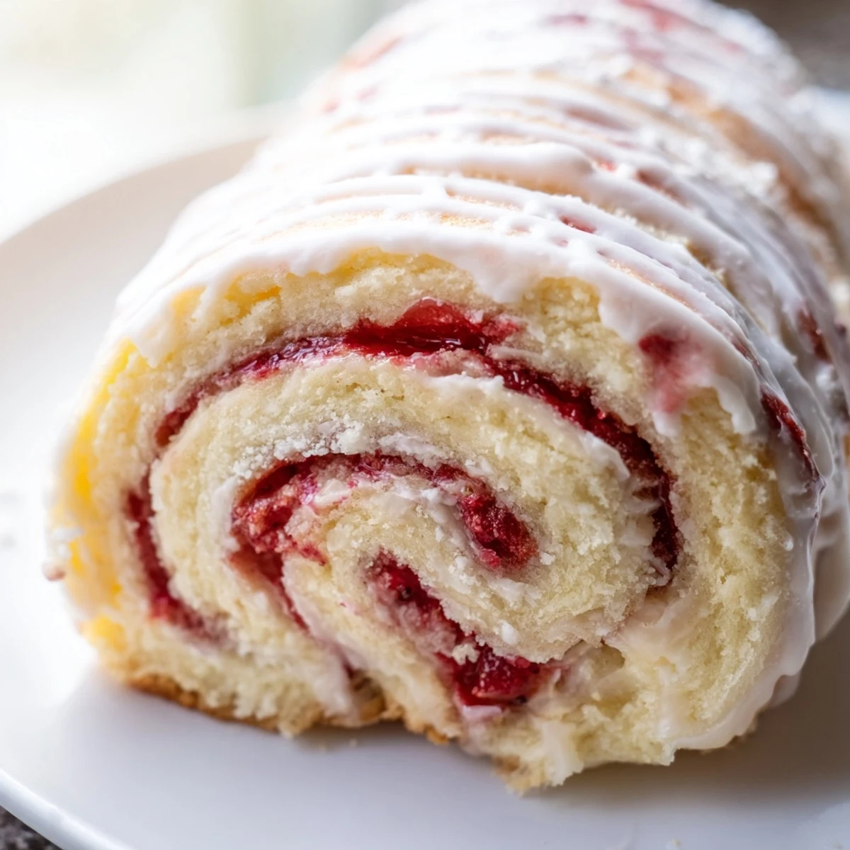 Strawberry Shortcake Cheesecake Rolls