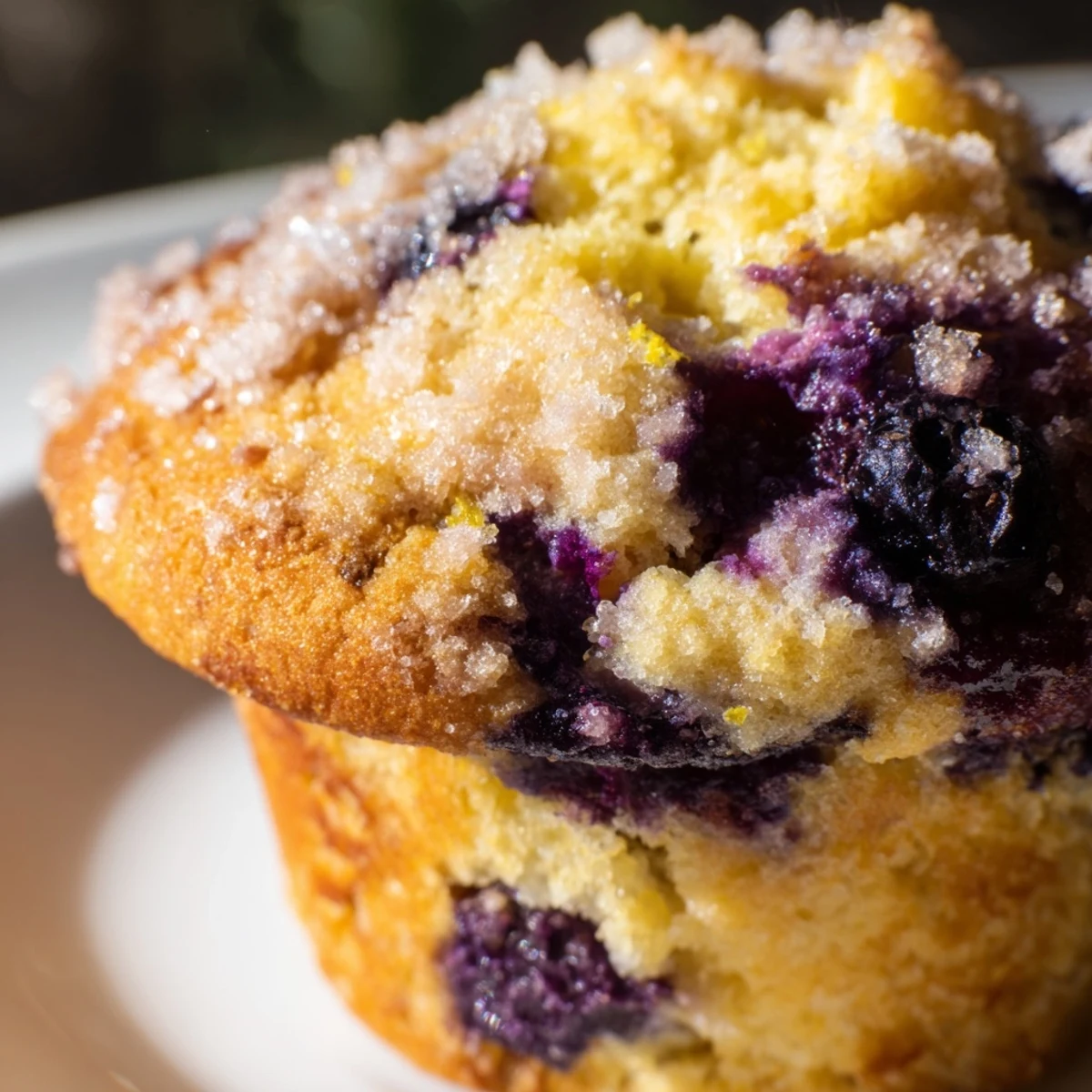 Lemon Blueberry Muffins