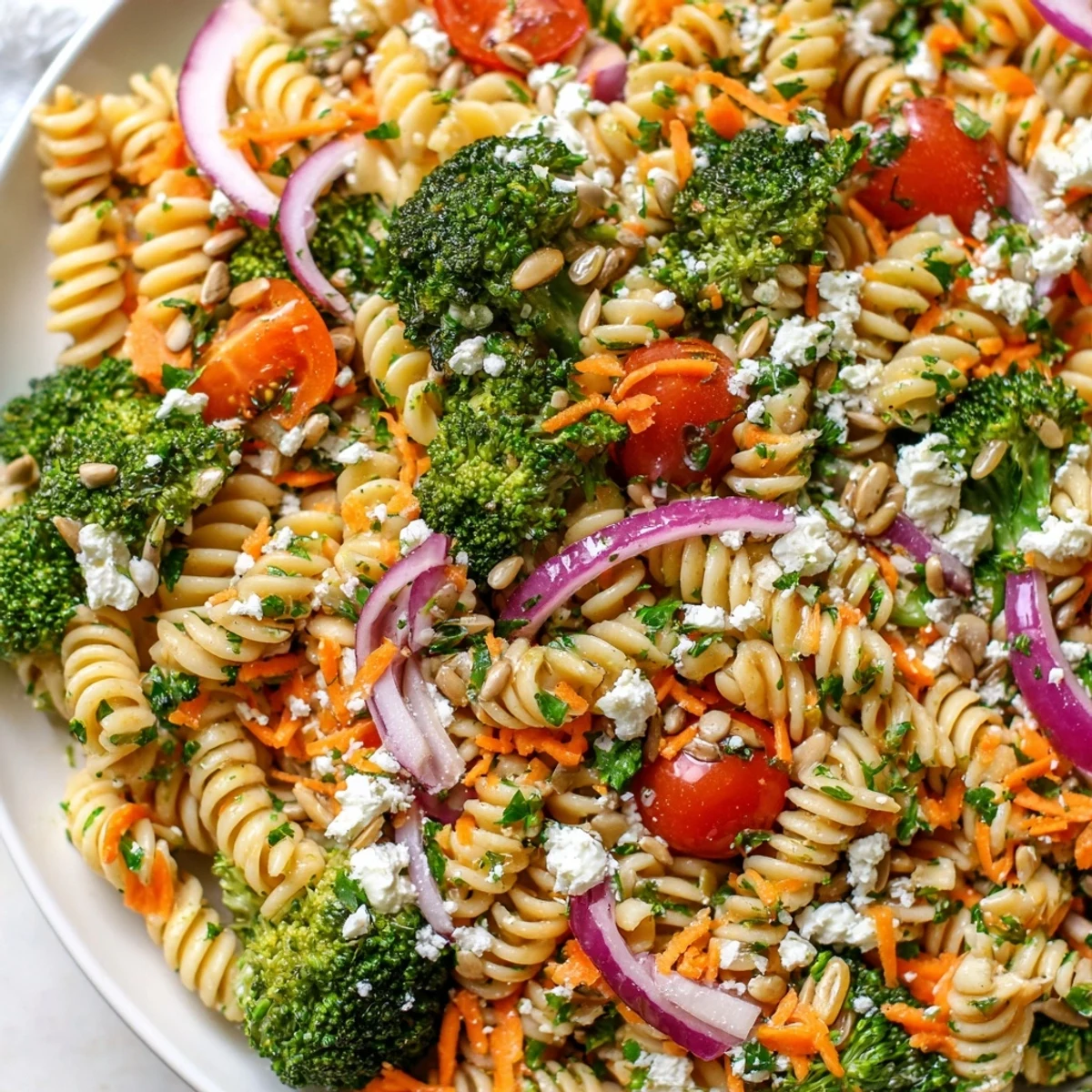 Fresh Broccoli Pasta Salad