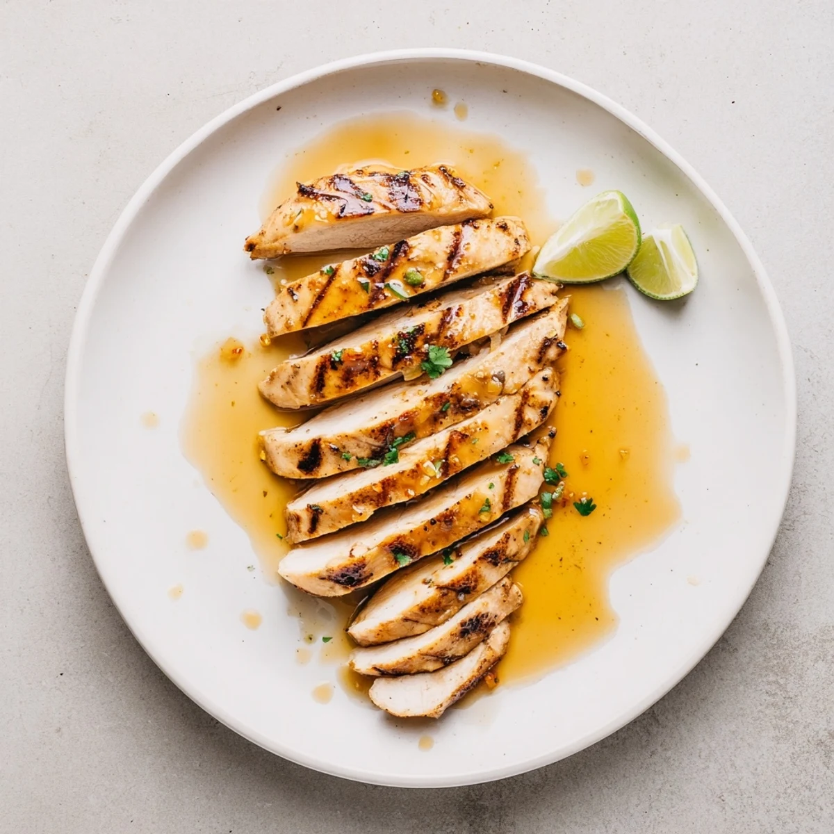 Key West Grilled Chicken With Tropical Citrus Marinade juicy, smoky, served atop coconut rice