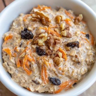 Carrot Cake Overnight Oats