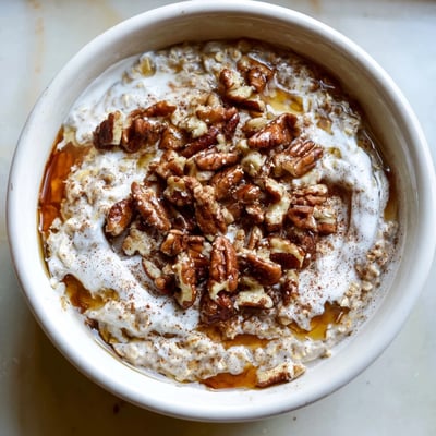 Maple Cinnamon Pecan Overnight Oats