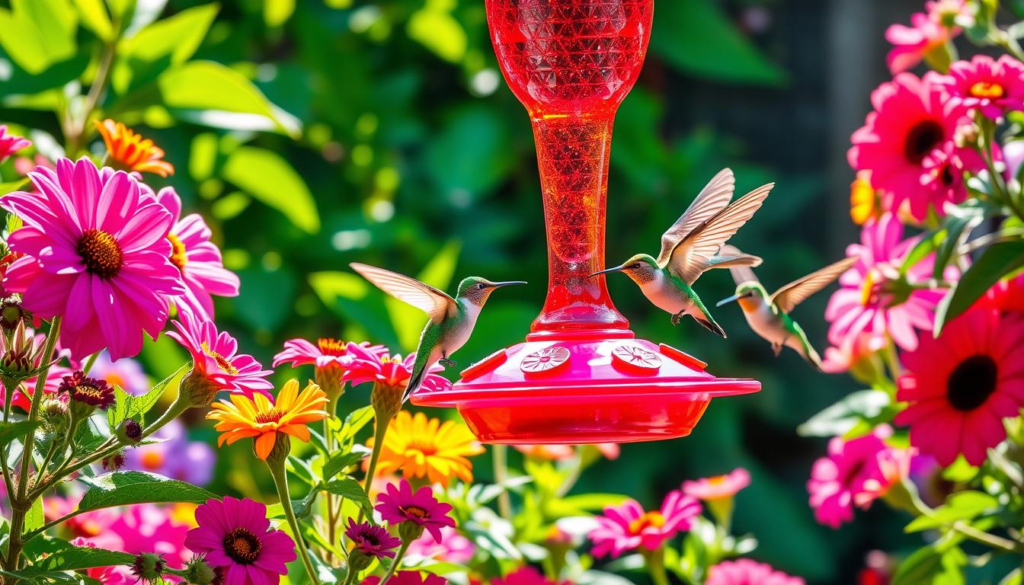 hummingbird garden