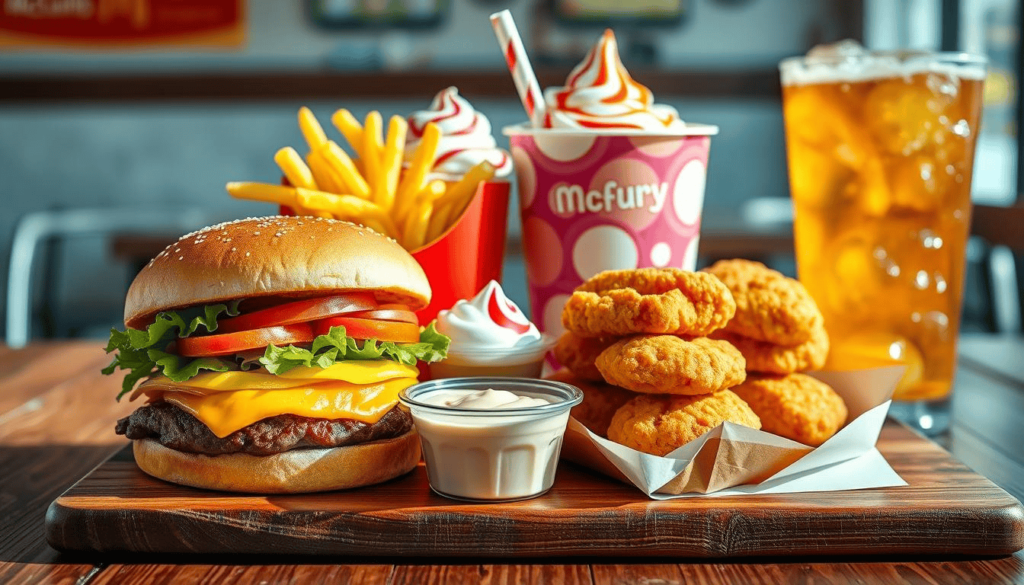 mcdonald's menu items