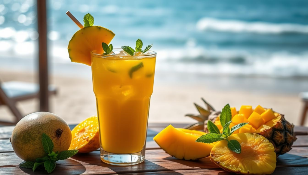 mango cocktail recipe