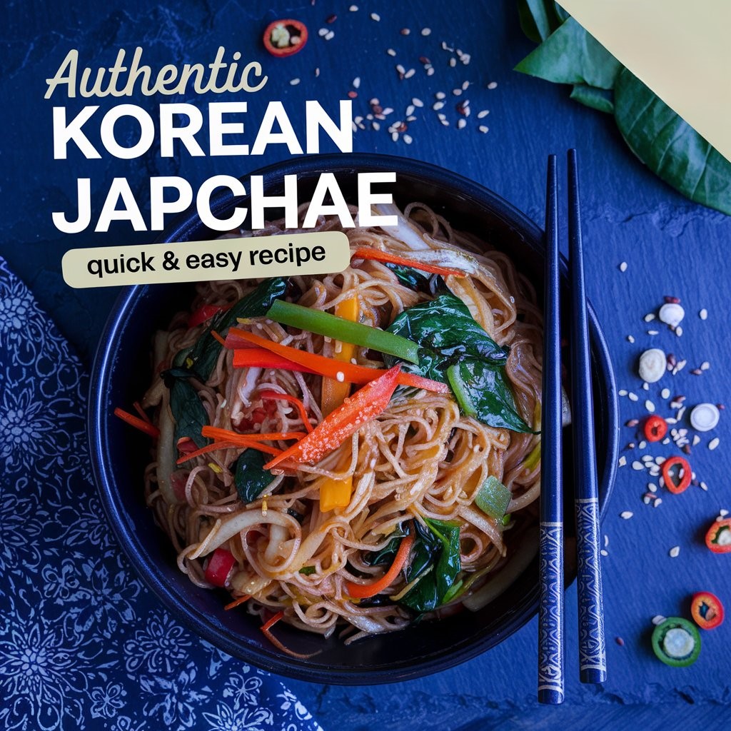 vegan japchae