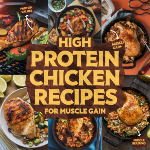 high protein chicken recipes for muscle gain