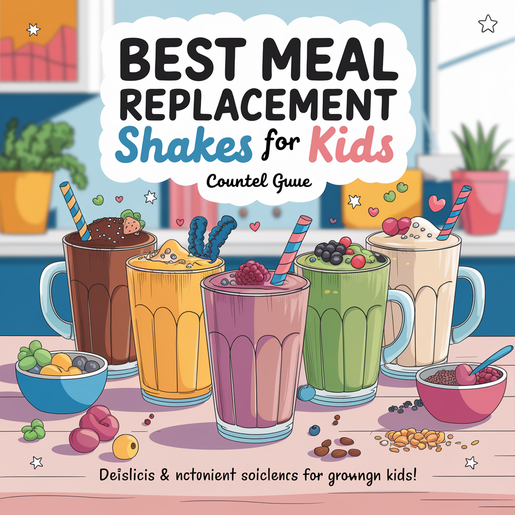 meal replacement shakes for kids