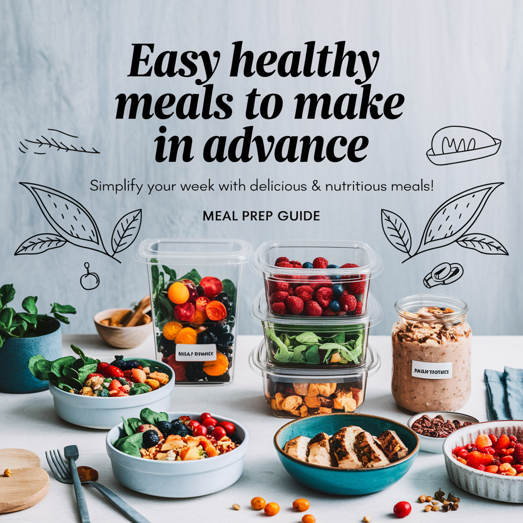 healthy meals to make in advance