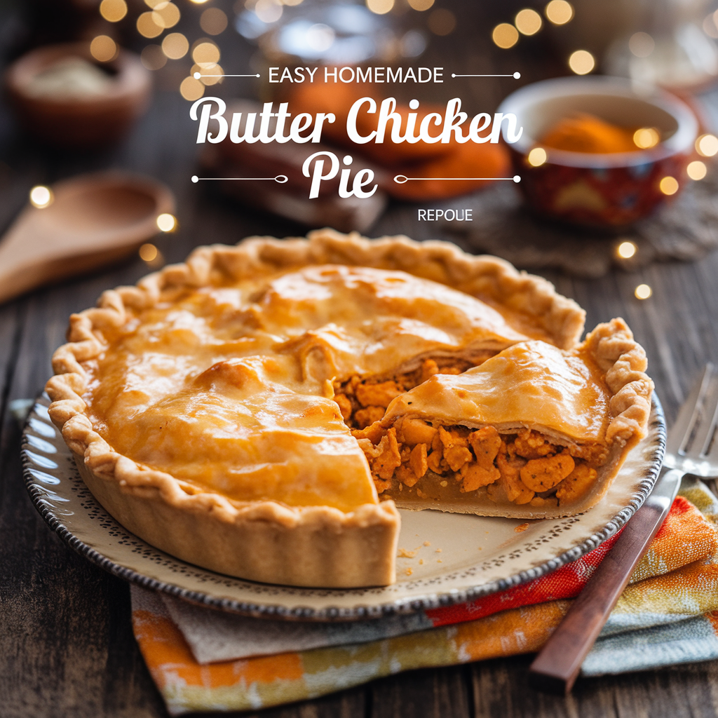 butter chicken pie recipe