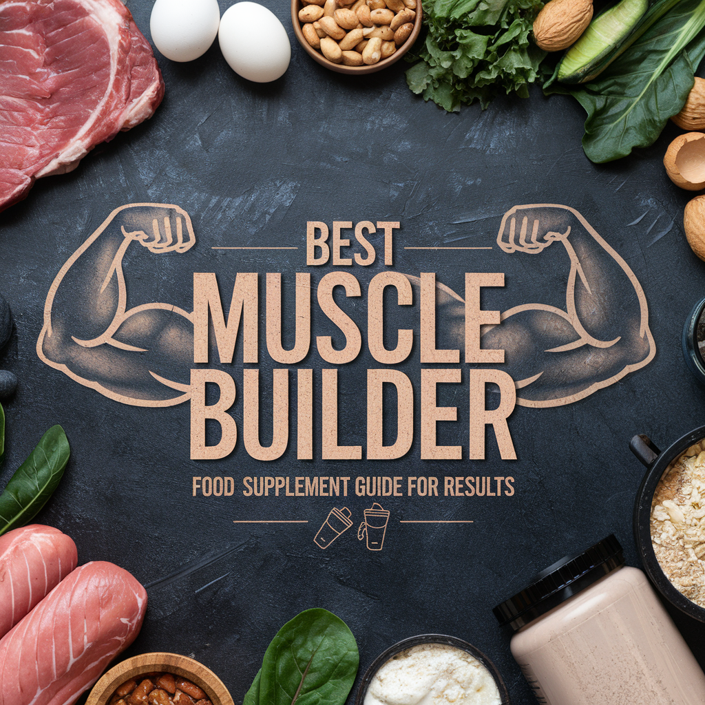 muscle builder food supplement