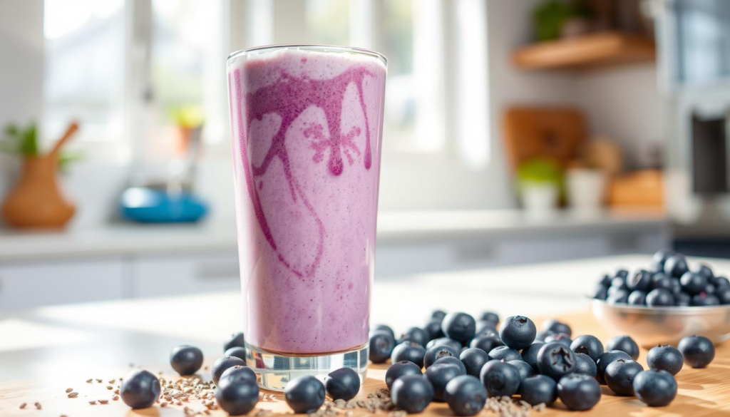 blueberry smoothie