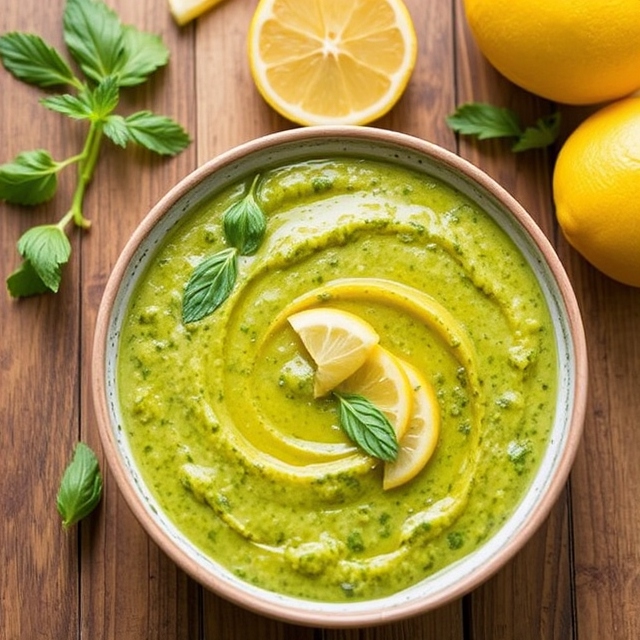 lemon pesto