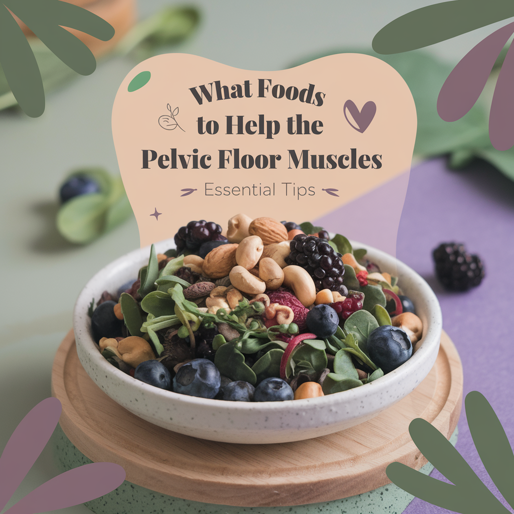 what foods to help the pelvic floor muscles